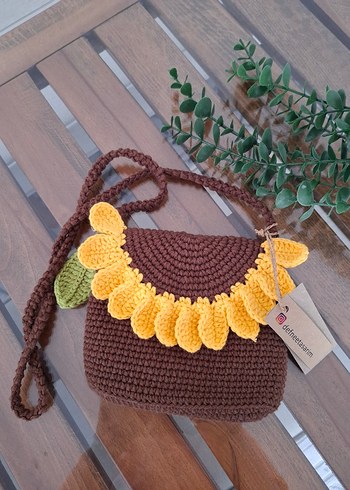 Bohem Tarzı El Örgüsü Çantalar - Görsel 3