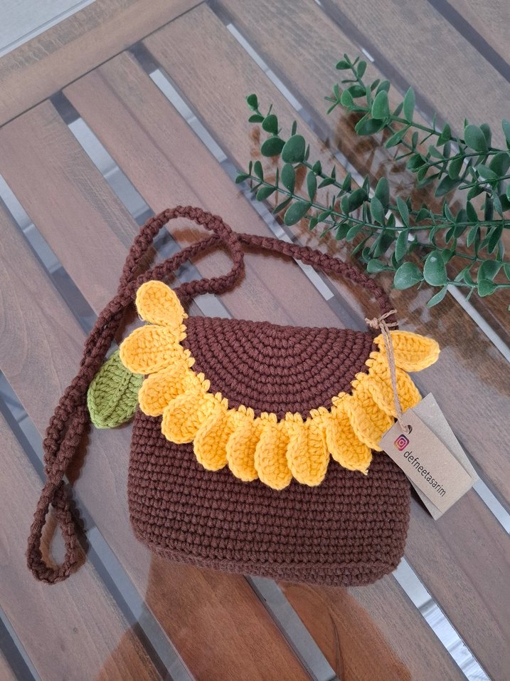 Bohem Tarzı El Örgüsü Çantalar - Görsel 3