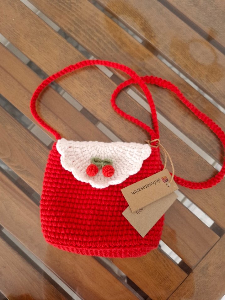 Bohem Tarzı El Örgüsü Çantalar - Görsel 2