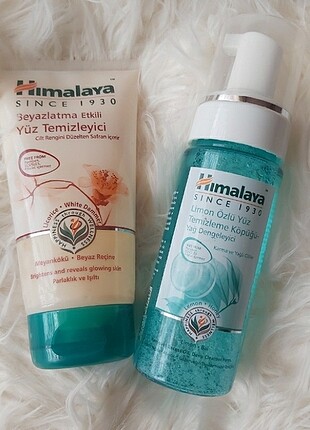 Yüz temizleme köpüğü ve yüz temizleme jeli