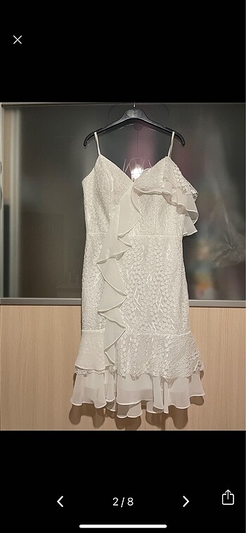Nikah ve düğün after party uyumlu elbise