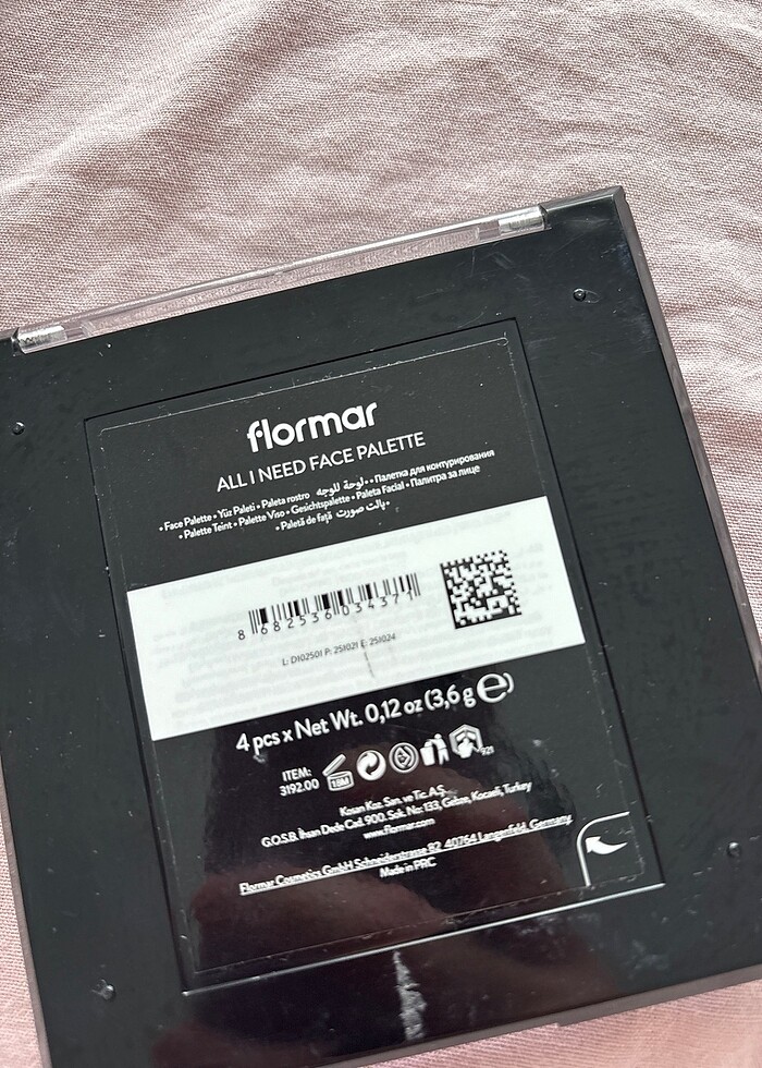 Flormar yüz paleti - Görsel 3