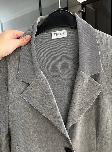 s Beden gri Renk Gri blazer