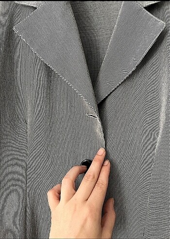 s Beden Gri blazer