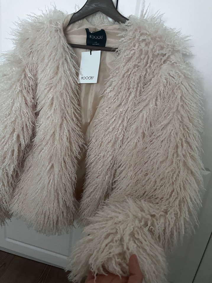 Bej Kadın  Kürk - Görsel 5