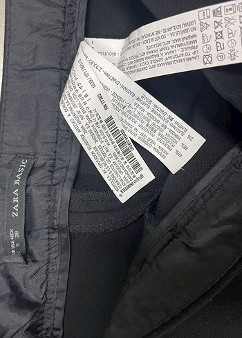 s Beden Zara S Şortlu Siyah Etek