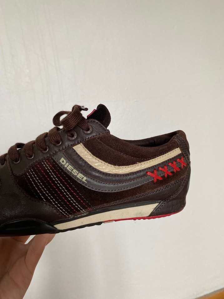 Diesel Erkek Kahverengi Spor Ayakkabı - Görsel 4