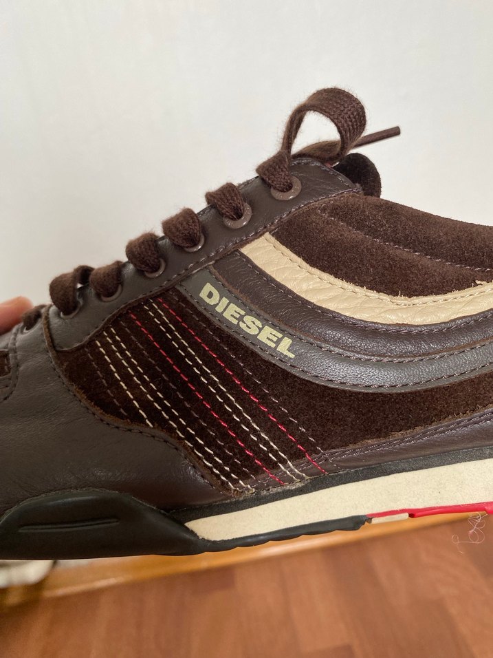 Diesel Erkek Kahverengi Spor Ayakkabı - Görsel 3