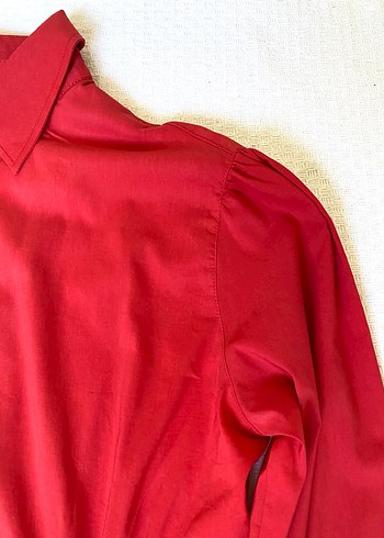 Adilışık Xs Kadın Kırmızı Düğmeli Gömlek - Görsel 5