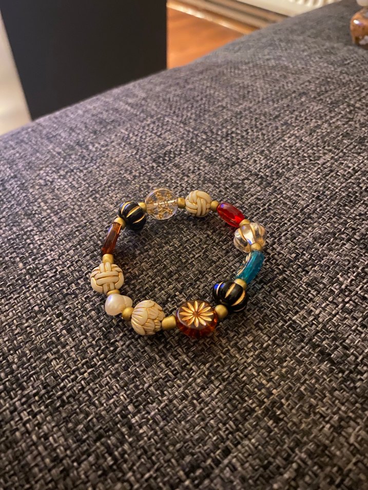 Renkli Boncuklu Bohem Kadın Bileklik - Görsel 4