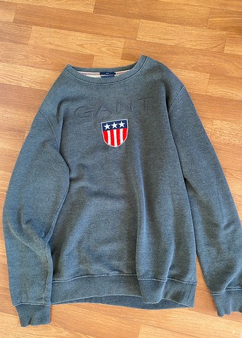 Gant Shield Logo Erkek Sweatshirt