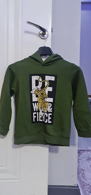 Erkek çocuk kapşonlu Sweatshirt