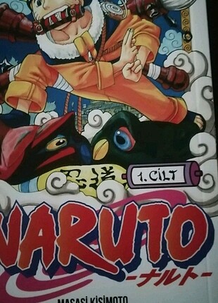 Naruto kitap 1 manga ve titana saldırı