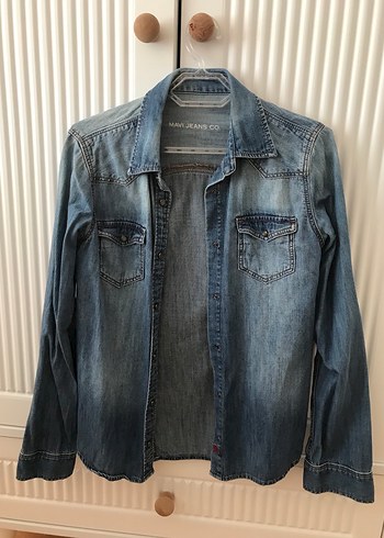 Mavi Jeans Mavi Yikamali Denim Gomlek Ceket