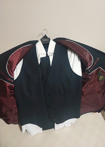 Pierre Cardin Erkek Siyah Düğmeli Takım Elbise Ceket