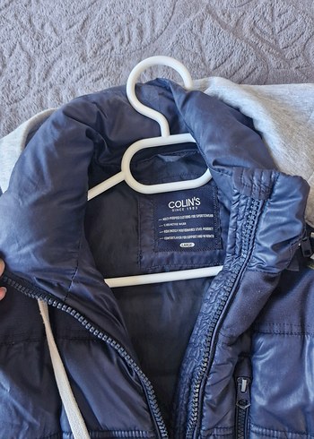 Fermuarlı lacivert Yelek, Yüksek Yakalı, Kolsuz - Görsel 2