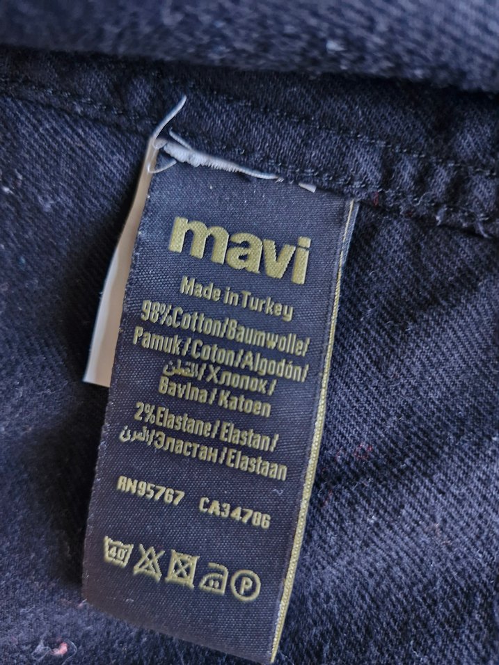 siyah Düğmeli erkek Denim Ceket - Görsel 4