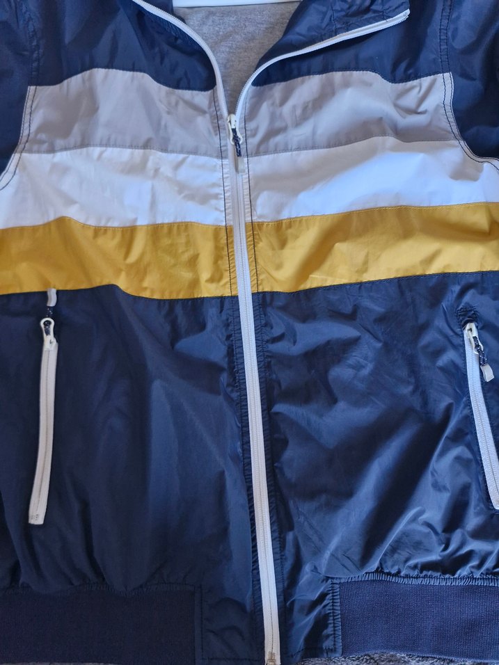 lacivert Renkli Fermuarlı Erkek Ceket - Görsel 4