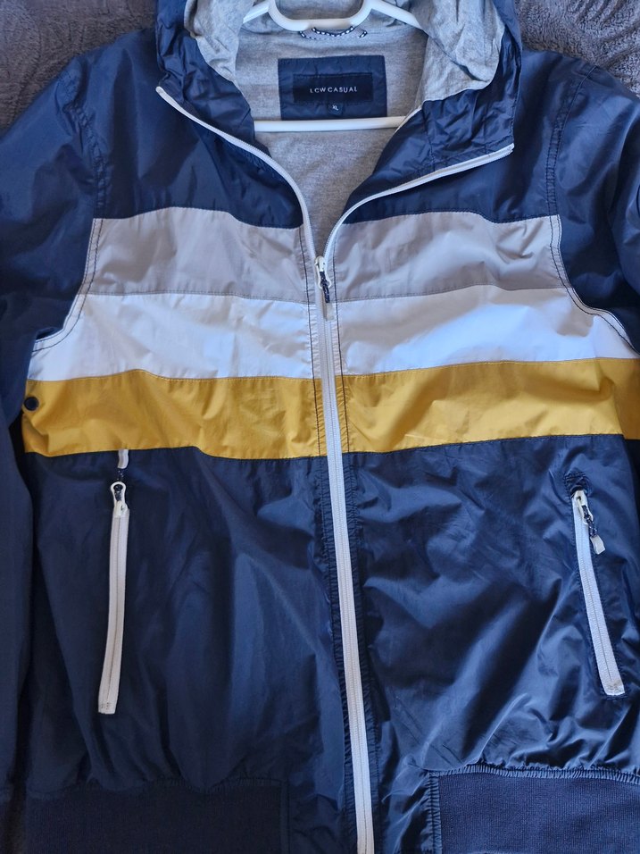 lacivert Renkli Fermuarlı Erkek Ceket - Görsel 3