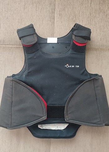 Decathlon Fouganze kalın binici güvenlik yeleği 8- 10 yaş