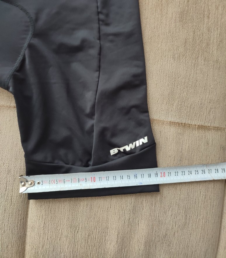 Decathlon Btwin pedli esnek erkek bisiklet taytı M beden - Görsel 5