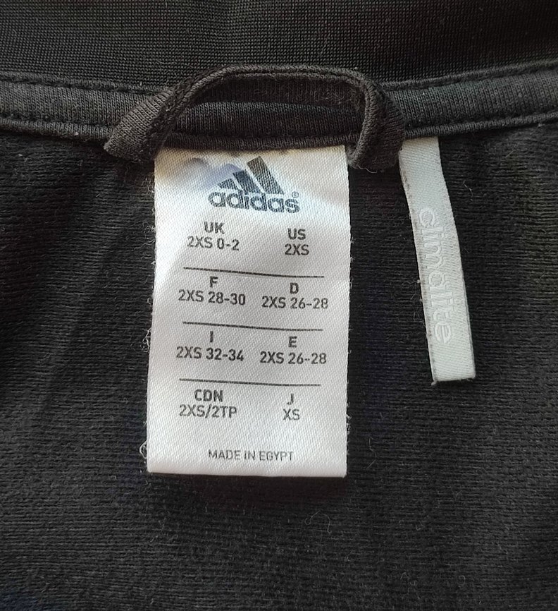 Orjinal Adidas Climalite kadın spor çeketi XS beden - Görsel 2