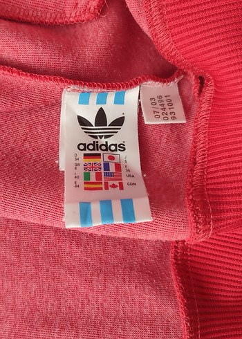Orjinal Adidas kapşonlu esnek spor çeketi 34 beden - Görsel 3