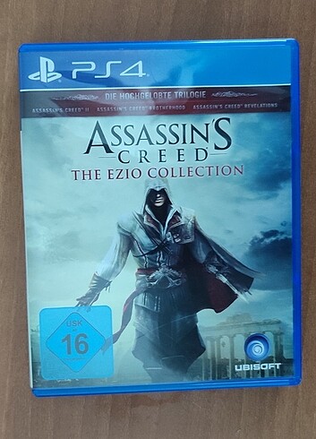 Sony playstation 4 oyunu ASSASSİN'S CREED THE EZİO COLLECTİON 