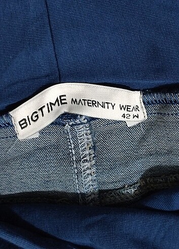 xl Beden Sıfır etiketli Bigtime marka likralı hamile kot etek