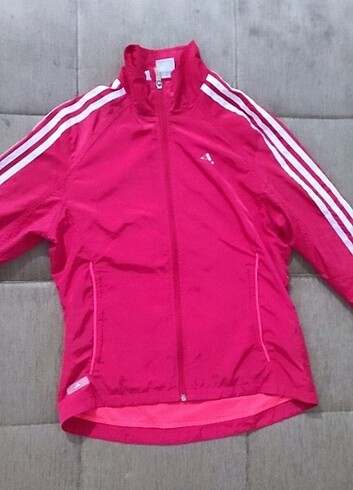 Orjinal Adidas climalite spor çeketi M beden