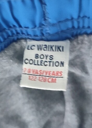 7 Yaş Beden LC Waikiki iç astarlı eşofman altı 7 - 8 yaş