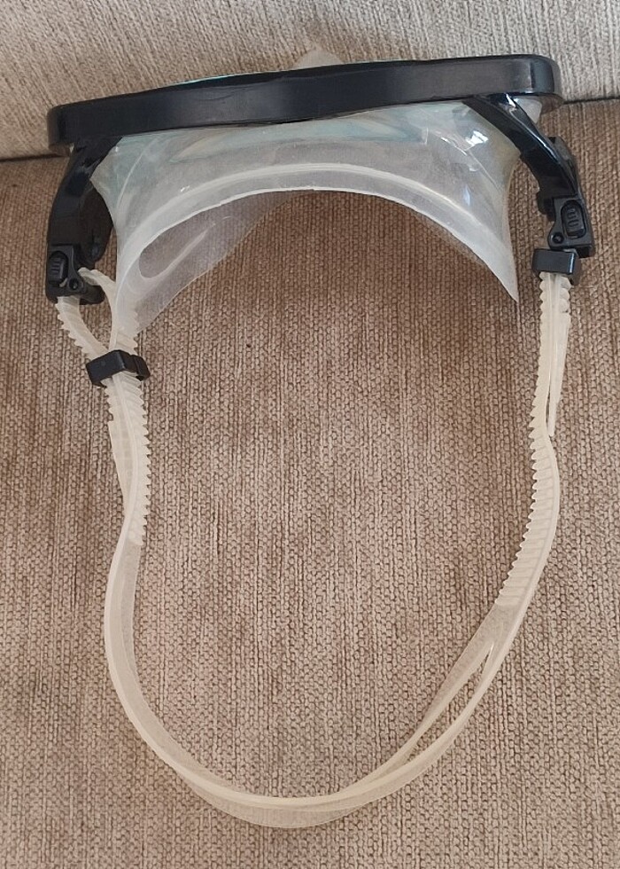 Temperli camlı dalış maskesi - Görsel 3