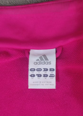 Orjinal Adidas likralı spor çeketi 36 beden - Görsel 2