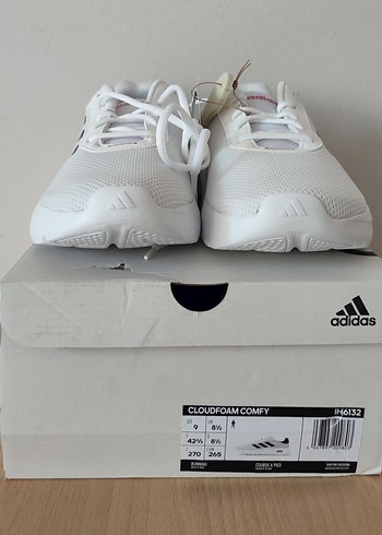 Sıfır orjinal Adidas cloudfoam erkek spor ayakkabı 42,5 - Görsel 4