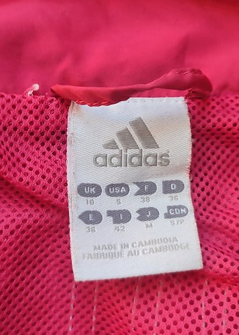 Orjinal Adidas Climaprof kadın spor çeketi 36 beden - Görsel 2