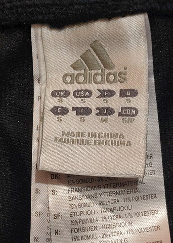 Orjinal Adidas kadın spor capri eşofman altı S beden - Görsel 2