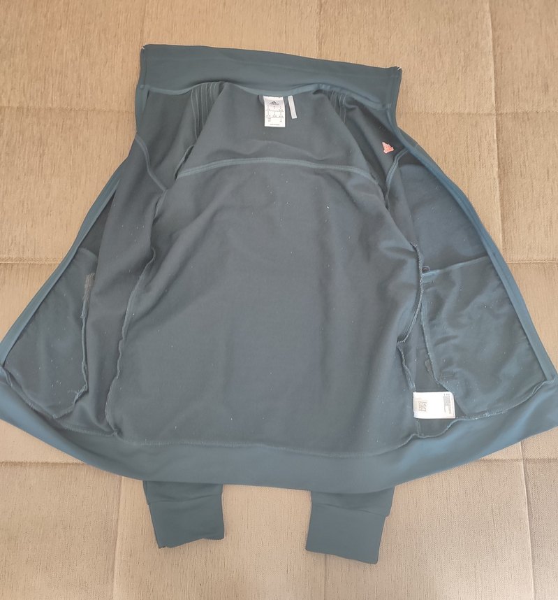 Orjinal Adidas climalite yarı esnek spor çeketi S beden - Görsel 4