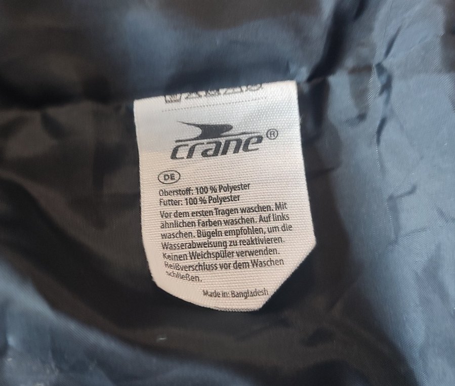 Sıfır etiketli Crane kapşonlu yağmurluk 9 - 10 yaş - Görsel 5