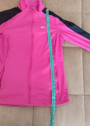 Orjinal Nike Dri-fit kapşonlu esnek kadın spor çeketi M beden - Görsel 10