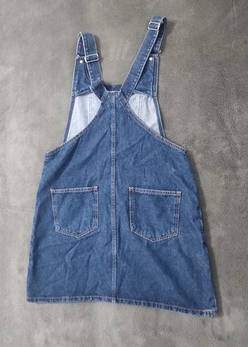 Koton jeans kot askılı etek 38 beden - Görsel 7