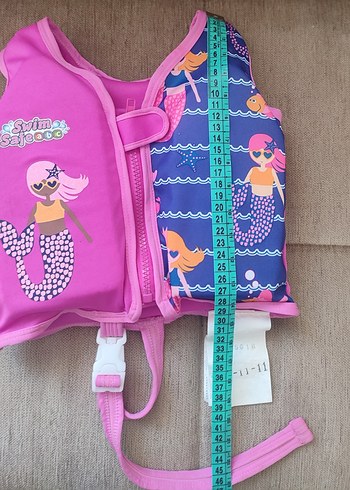 Bestway çocuk yüzme can yeleği 1 - 3 yaş - Görsel 3