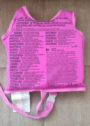 Bestway çocuk yüzme can yeleği 1 - 3 yaş - Görsel 2