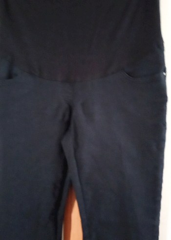 33 Beden siyah Renk Siyah Hamile Midi Kot Pantolon