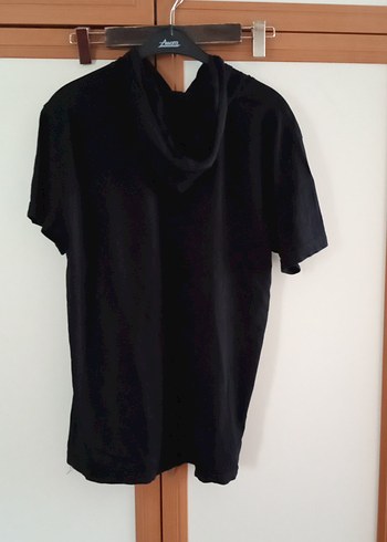 l/xl Beden siyah Renk Siyah Baskılı Erkek Tişört