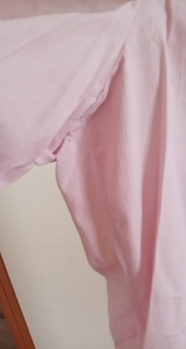 Pembe  Pastel Midi Kadın Kumaş Pantolon - Görsel 4