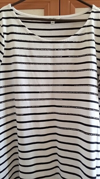 M&Co Çizgili tişört