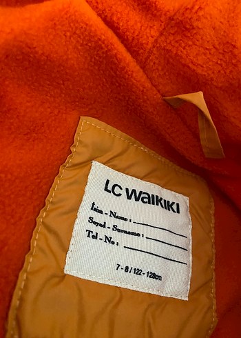 Lc Waikiki Turuncu Fermuarlı Erkek Çocuk Mont - Görsel 3