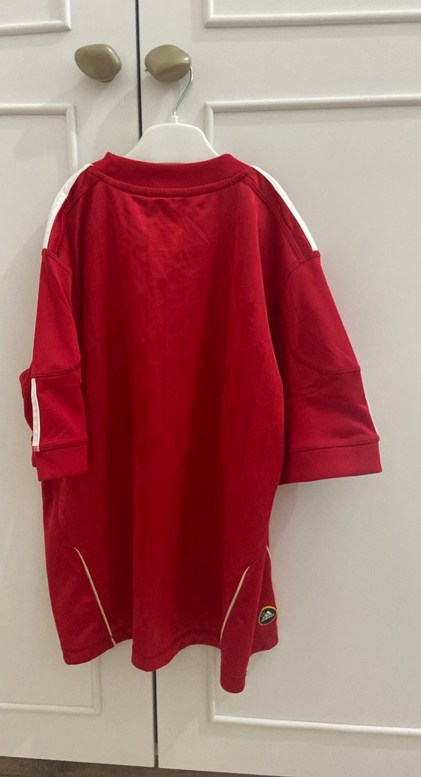 Erkek Kırmızı Kısa Kollu Spor Tişört - Görsel 4