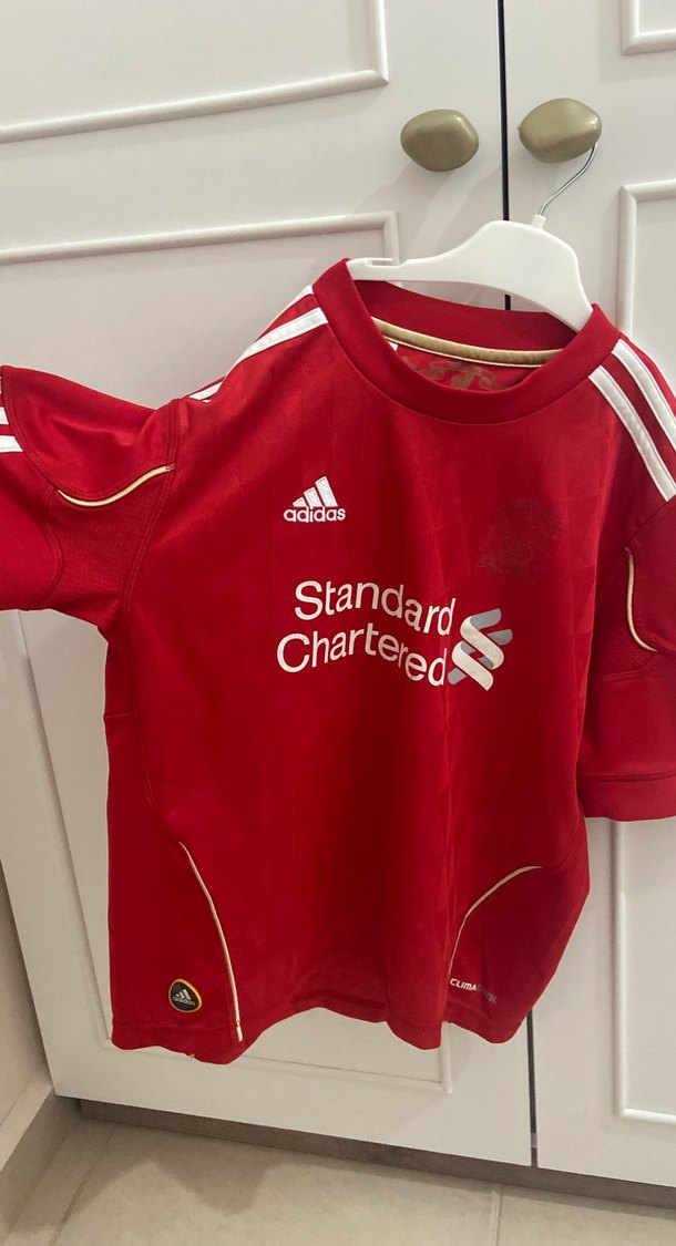 Erkek Kırmızı Kısa Kollu Spor Tişört - Görsel 2