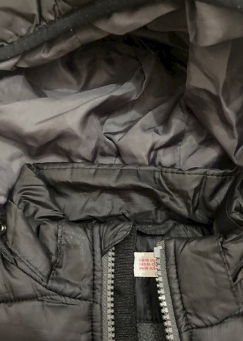 Erkek Çocuk Siyah Fermuarlı Mont - Görsel 10